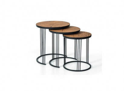 Doppel Set 3x Couchtisch Beistelltisch Design Wohnzimmertisch Tische